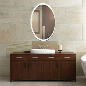 Odessa Oval Color Select LED Mirror