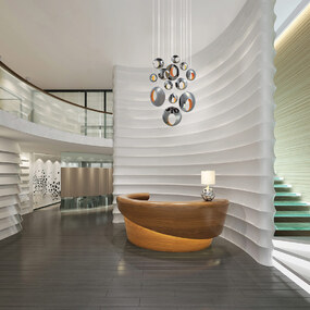 Arlington Round Chandelier by Eurofase