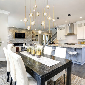 Barletta Oval Chandelier by Eurofase