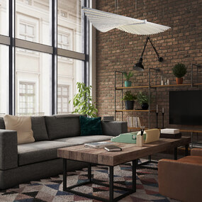 Seraph Linear Chandelier by Eurofase