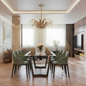 Kagra Chandelier by Eurofase