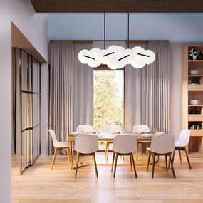 Nuvola Linear Chandelier