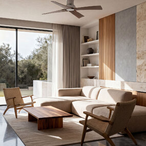 Winche Ceiling Fan by FARO Barcelona
