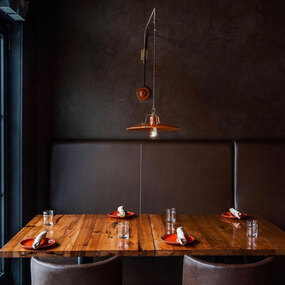 Country Hanging Wall Light by Ferroluce