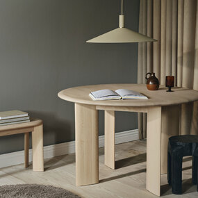 Bevel Round Dining Table