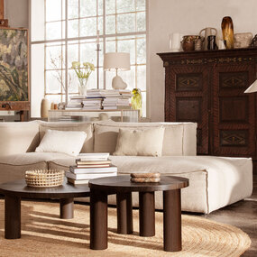 Ceramic Centerpiece Basket by Ferm Living