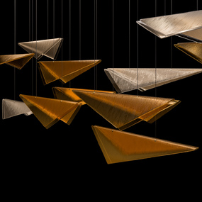 Volo Rectangular Multi Light Pendant