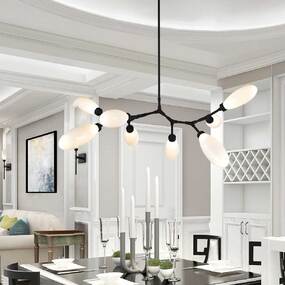 Fiori Modern Branch Chandelier by Hammerton Studio