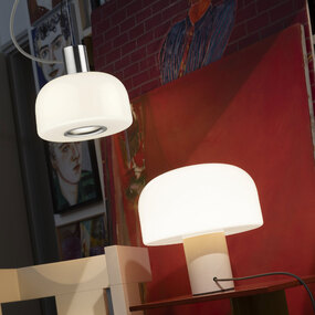 Bellhop Glass Table Lamp