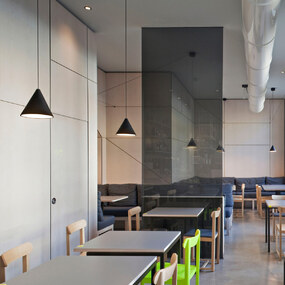 String Light Cone Pendant Head by FLOS