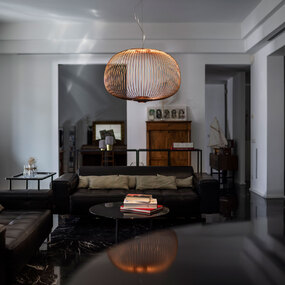 Spokes 3 Ambient Pendant by Foscarini