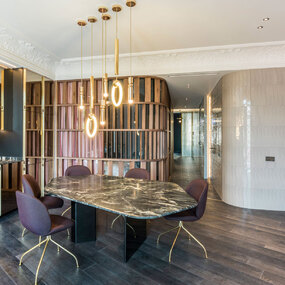 Fulcrum Pendant by Lee Broom