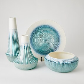 Lamb's Ear Ribbed Charger Plate