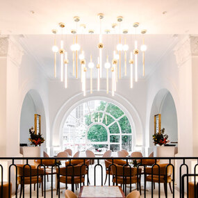 Orion Tube Suspension by Lee Broom