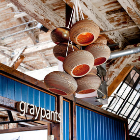 Disc Scraplights Pendant by Graypants