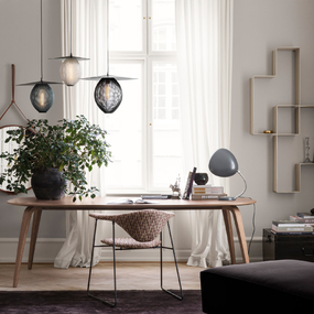 Gubi Elliptical Dining Table by Gubi