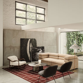 Poltrona Tria Lounge Chair by Gubi