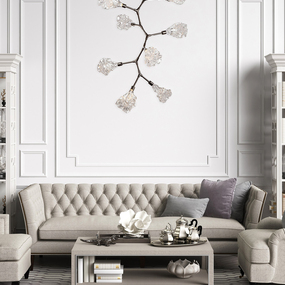 Blossom Modern Vine Chandelier