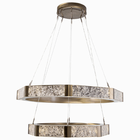 Glacier Double Tier Chandelier