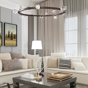 Stella Ring Chandelier by Hammerton Studio