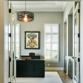 Tempest LED Drum Pendant by Hammerton Studio