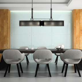 Urban Loft Trestle Linear Pendant by Hammerton Studio