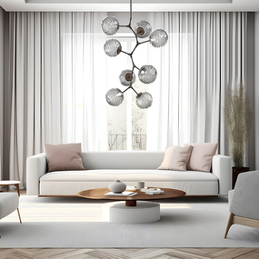 Gaia Modern Vine Chandelier by Hammerton Studio