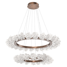 Blossom 3000K Two Tier Ring Chandelier