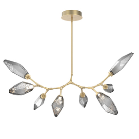 Rock Crystal Modern Branch Chandelier