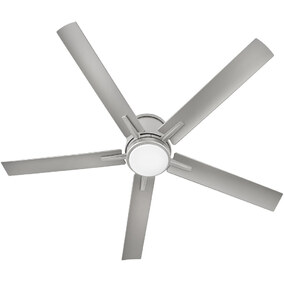 Vail Outdoor Flush Smart Ceiling Fan with Light