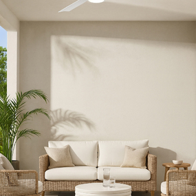 Speck Smart Ceiling Fan with Light by Hinkley Lighting