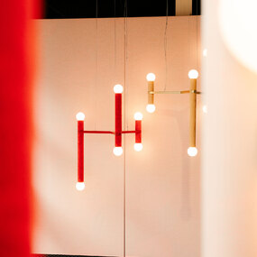 Molecule Knit Chandelier