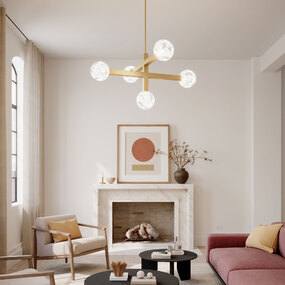 Narra Chandelier by Minka Lavery