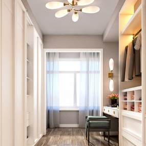 Fiori Semi Flush Ceiling Light