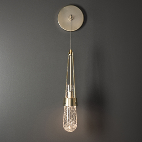 Link LV Glass Wall Sconce