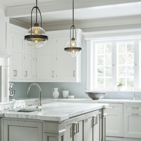 Atlas Globe Pendant by Hubbardton Forge