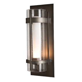 Banded Seeded XL Outdoor Wall Sconce