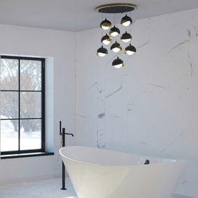 Brooklyn Multi Light Pendant