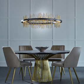 Gossamer Circular Pendant by Hubbardton Forge