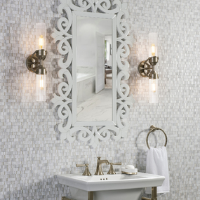 Bow Bathroom Vanity Light