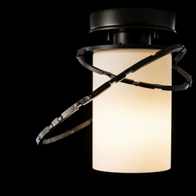 Olympus Outdoor Semi Flush Ceiling Light