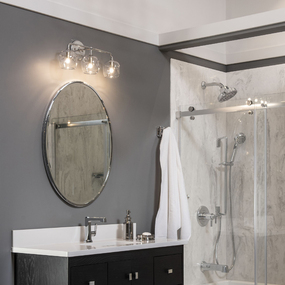 Gunmetal vanity light cheap