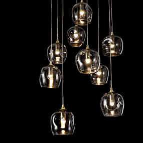 Ume Round Multi Light Pendant