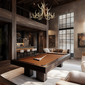Caribou Chandelier by Hubbardton Forge