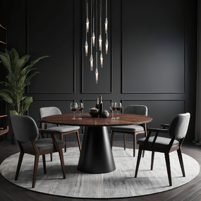 Lilium Round Multi Light Pendant by Hubbardton Forge