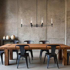 Truss Linear Chandelier