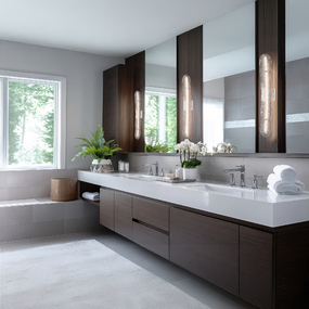 Glissade Bathroom Vanity Light