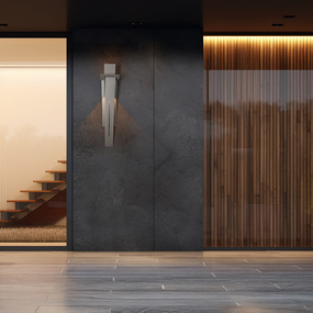 Linea Outdoor Wall Sconce by Hubbardton Forge