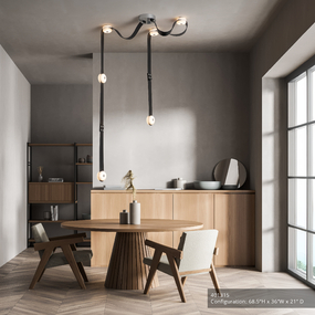 Snaps Medium Pendant by Hubbardton Forge