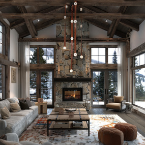 Snaps Large Pendant by Hubbardton Forge